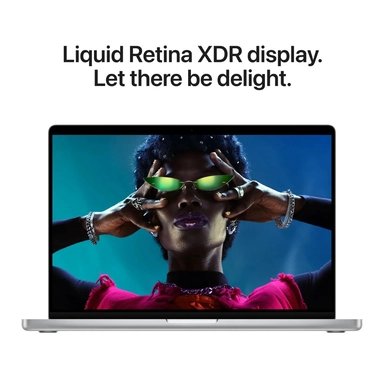 لاب توب ابل ماك بوك، معالج M5 برو، ثماني عشرة النواة CPU/عشرون النواة GPU، تيرابايت 1 SSD، رام 24 جيجابايت، شاشة 16.2 بوصة، ماك او اس، فضى - MGE44AB/A