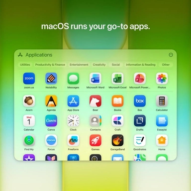 لاب توب ابل ماك بوك نيو، معالج A18 Pro، سداسي النواة CPU/خماسي النواة GPU، جيجابايت 256 SSD، رام 8 جيجابايت، شاشة 13 بوصة، ماك او اس، سيتروس -  MHFD4AB/A