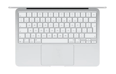 لاب توب ابل ماك بوك نيو، معالج A18 Pro، سداسي النواة CPU/خماسي النواة GPU، جيجابايت 256 SSD، رام 8 جيجابايت، شاشة 13 بوصة، ماك او اس، فضى - MHFA4AB/A