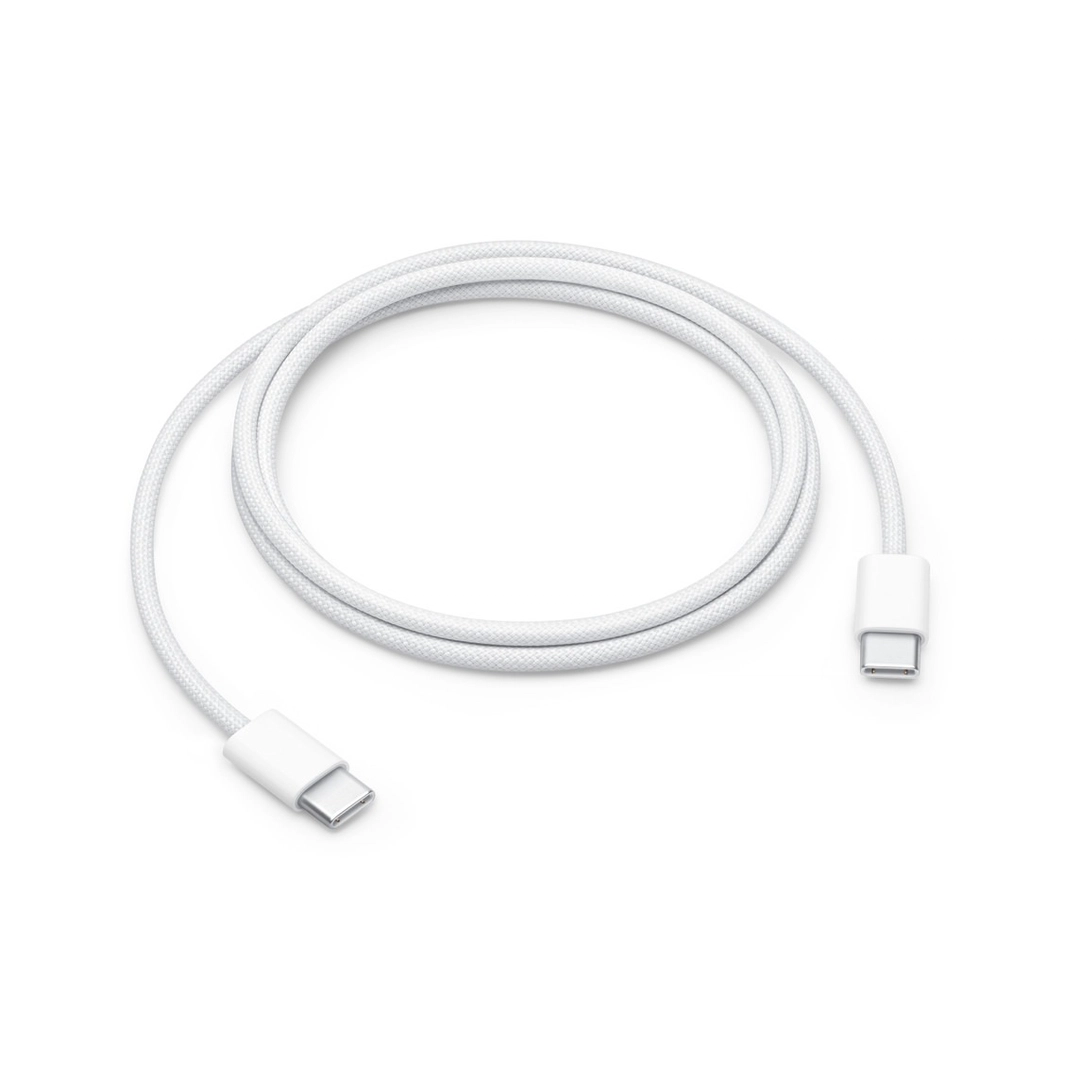 Apple  USB-C to USB-C Charge Cable, Up to 60W, 1 M, White – MW493ZE/A