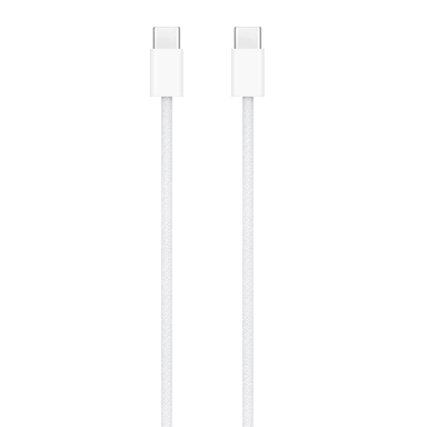 Apple  USB-C to USB-C Charge Cable, Up to 60W, 1 M, White – MW493ZE/A