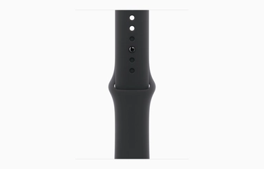 ساعة أبل سيريز 11 GPS، مقاس 42 مم، سوار صغير/متوسط، لون أسود فاحم - MEUX4LLA