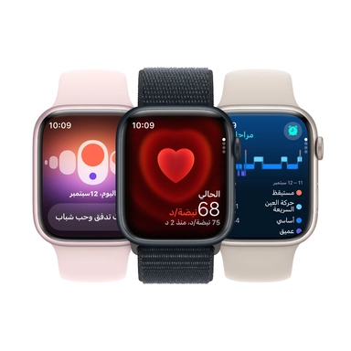 Apple Watch Series 9 GPS 41mm Midnight with Sport Band -M/L