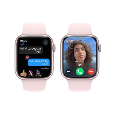 Apple Watch Series9 GPS 41mm with Light Pink Sport Band -S/M