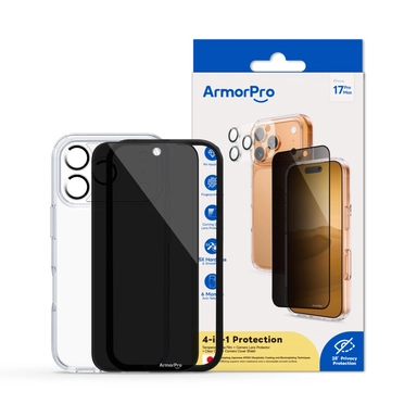أرموربرو، مجموعة 4 في 1 حماية لهاتف آيفون 17 برو ماكس-BD174PVUN1