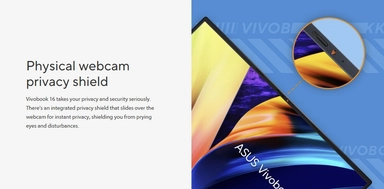 ASUS VivoBook 16, X1605VA-MB2772WS, Intel Core 9 270H, 512GB NVMe SSD, 16GB RAM, 16 Inch WUXGA IPS 60Hz, Intel Graphics, Windows 11 – Black