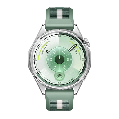 هواوي واتش GT6 مقاس 46 ملم Atum-B19W – أخضر بسوار منسوج