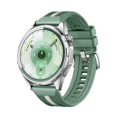 هواوي واتش GT6 مقاس 46 ملم Atum-B19W – أخضر بسوار منسوج