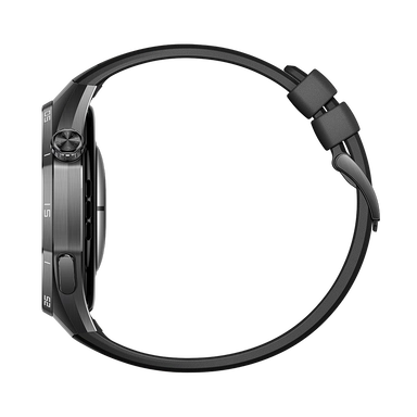 هواوي واتش GT6 برو مقاس 46 ملم Atum-B29F – أسود بسوار مطاطي فلوروكربوني
