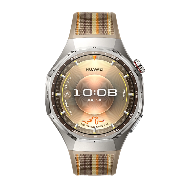 هواوي واتش GT6 برو مقاس 46 ملم Atum-B29W – بني بسوار منسوج