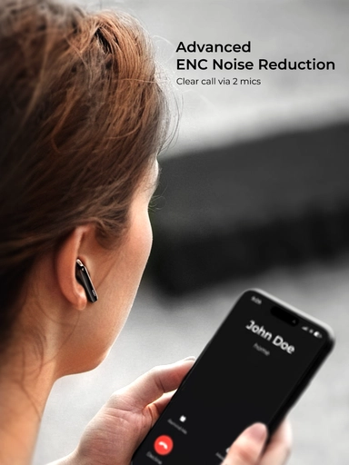 سماعات أذن لاسلكية أوكي M4، رمادي - EP-M4-GY