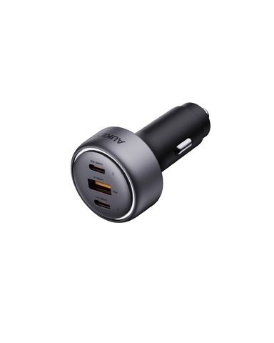 Aukey P1 Pathfinder Mix 3 Car Charger, 66W, USB-C, Gray - CC-P1-GY