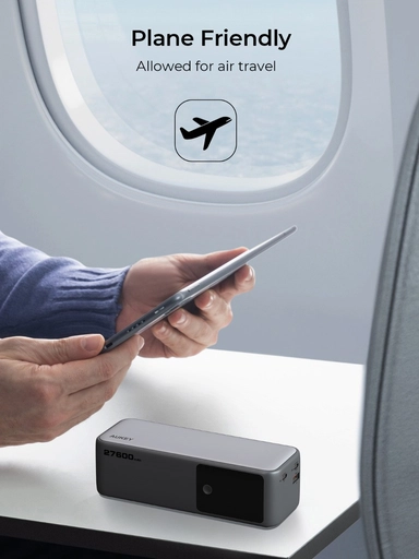 Aukey Power bank Y63, 27600 mAh, Gray - PB-Y63-GY