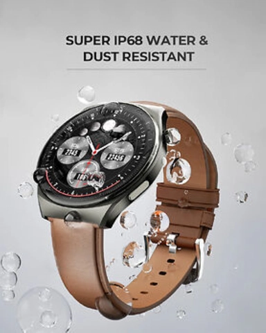  ساعة ذكية اوكي الترا 2، 1.43 بوصة، هيكل رمادي، سوار مزدوج رمادي – SW-2U-GY