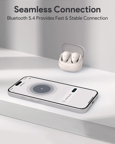 سماعات أذن لاسلكية أوكي M4، أبيض - EP-M4-WH