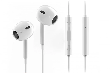 سماعات أذن سلكية من نوع Type-C من Aukey، أبيض - EP-CC1-WH