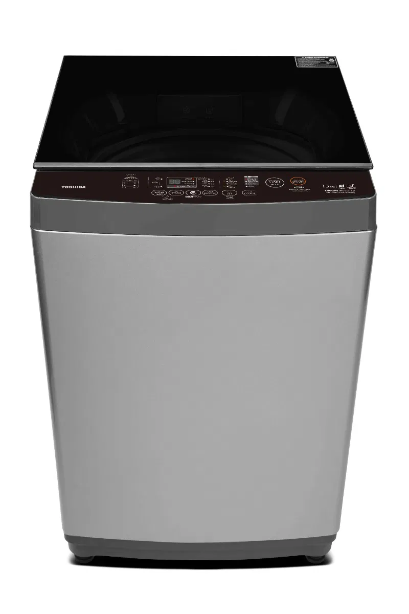 Toshiba, 13 kg, Top Load, Washing Machine, Silver, AW-DUHN1400LUPBB