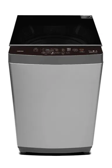 Toshiba, 13 kg, Top Load, Washing Machine, Silver, AW-DUHN1400LUPBB