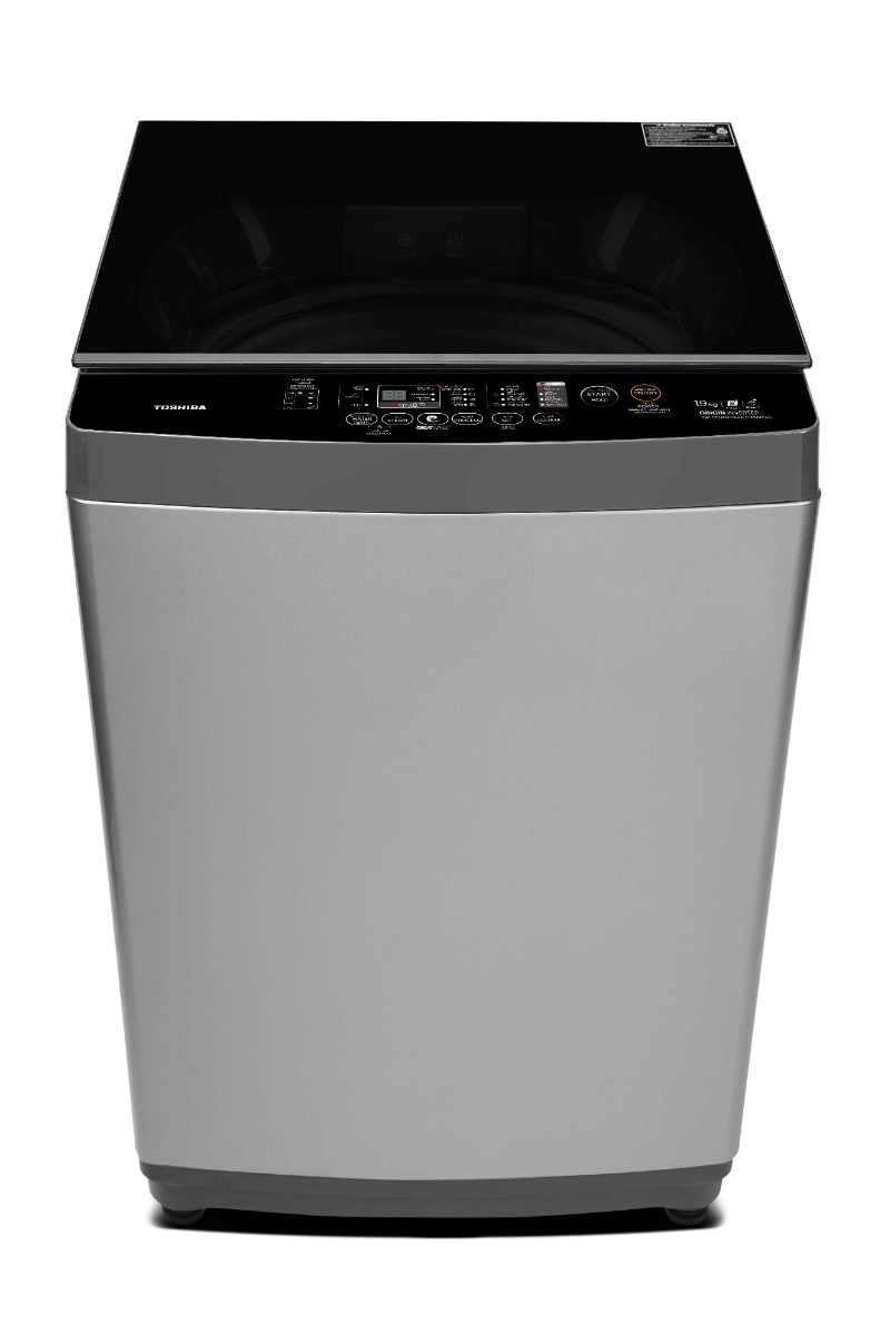 Toshiba, 19 kg ,Top Load ,Washing Machine ,Silver, AW-DUHN2000QUPBB(SG)