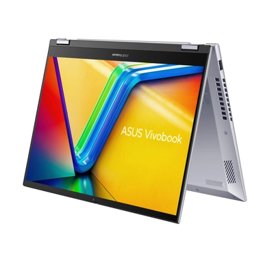 أسوس فيفو بوك S14 فليب، بمعالج i5-13420H، ذاكرة 16 جيجابايت، سعة تخزين 512 جيجابايت، شاشة 14 بوصة، نظام ويندوز 11، اللون الأزرق الهادئ