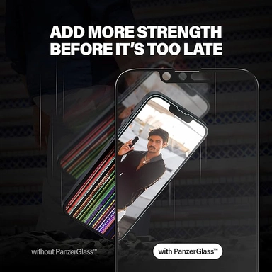 PanzerGlass 3-in-1 Pack iPhone 2023 6.1" Clear