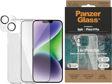 PanzerGlass 3-in-1 Pack iPhone 2023 6.7" Clear