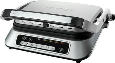 SENCOR Intelligent Contact Grill, 2300 Watts, Steel, SBG 6030SS