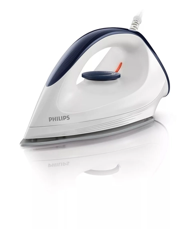 Philips Dry iron 1200 Watts, White, GC160/07