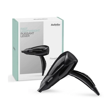BaByliss Powerlight Hair Dryer, 2000W, BABD212SDE