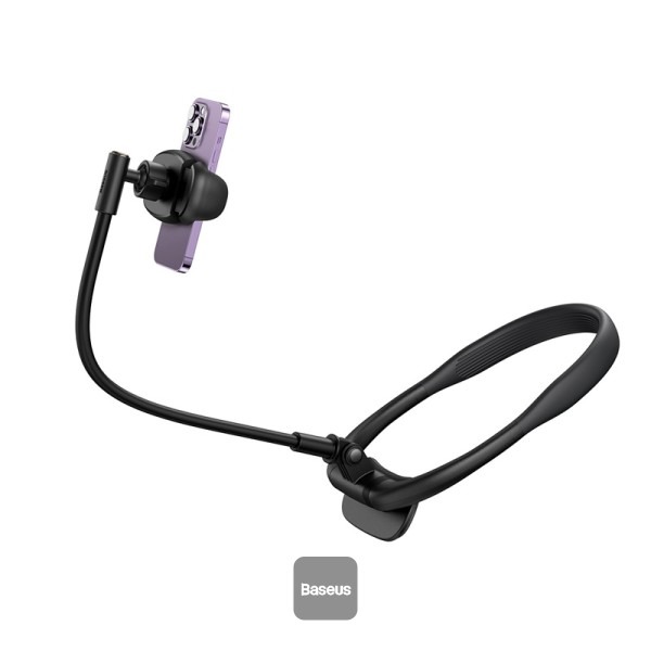 Baseus ComfortJoy Neck Phone Holder, Phone Holder, Black - LUGB000001