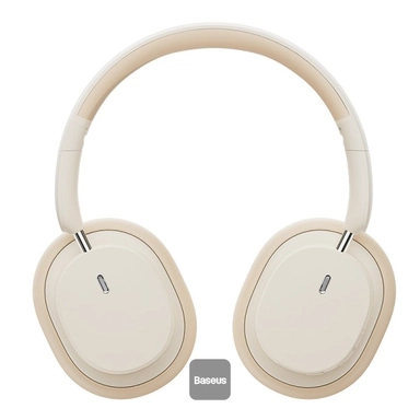 Baseus Bowie D05 Wireless Over-Ear Headphones, White - NGTD020202
