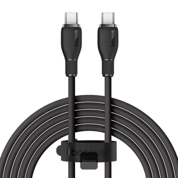 Baseus Pudding Series C to C Cable, Cable, 100W , USB-C, Black - P10355702111-B2