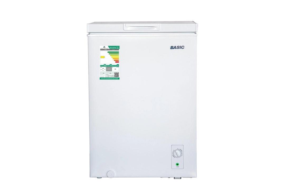 Basic 5-foot horizontal freezer, white, BCF-M150V