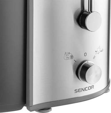 SENCOR Juicer, 800 Watts, 1.6 L., Silver, SJE 1055SS
