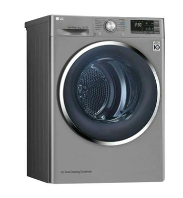 نشاف LG فضى استيل 9 كيلو 14 برنامج RC90V9EV2W