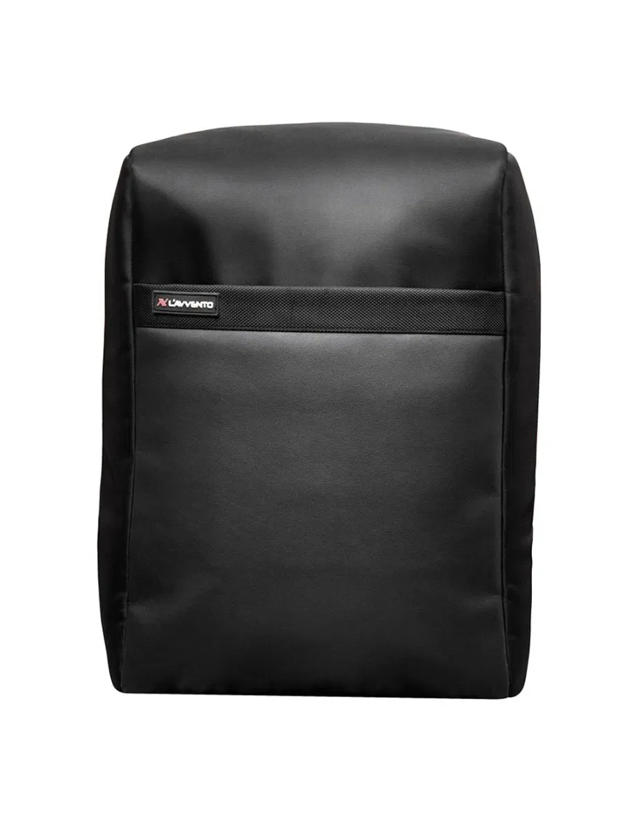 L'avvento Backpack 15.6" with Zipper Puller Black