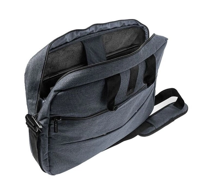 L'avvento Business Laptop Shoulder Bag fits up to 15.6"Gray