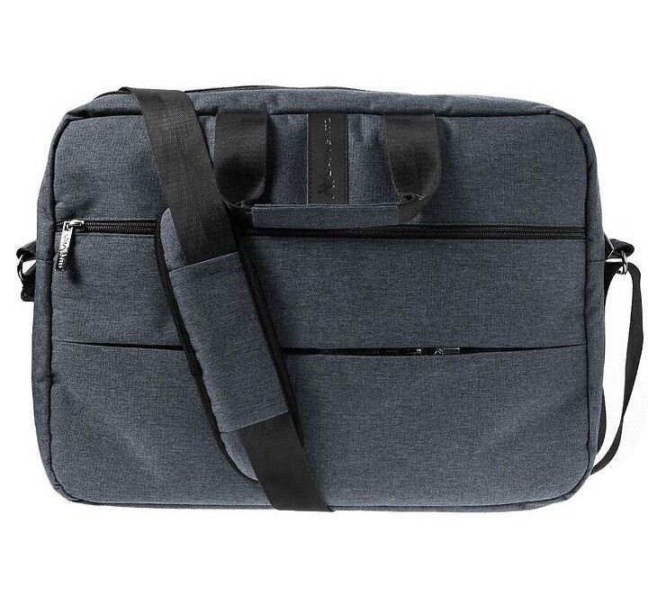 L'avvento Business Laptop Shoulder Bag fits up to 15.6"Gray