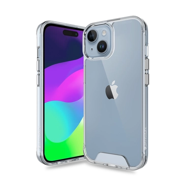 Baykron Slim Bumper Protection Clear case for iPhone 15