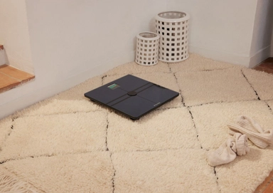 ويذينجز ميزان رقمي ذكي لقياس الجسم,WBS12 أسود