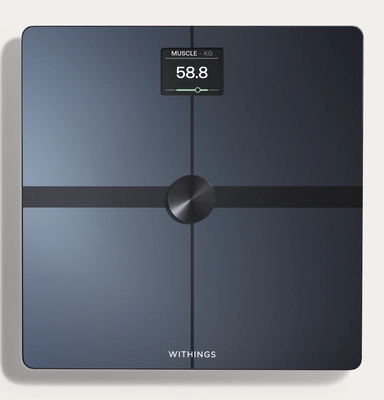 ويذينجز ميزان رقمي ذكي لقياس الجسم,WBS13 أسود