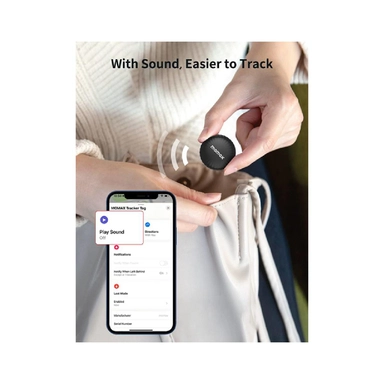 Momax PinTag Find My Tracker Black