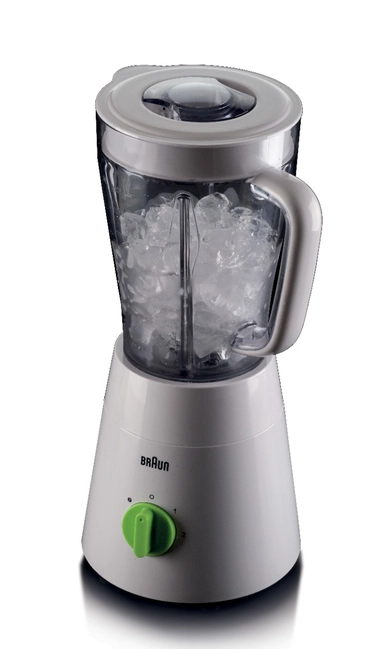 Braun Blender, 500W, 1.75L, White Plastic, BRJB0123WH