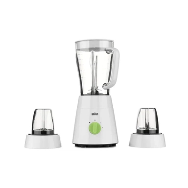 Braun Blender, 500W, 1.75L, White Plastic, BRJB0123WH