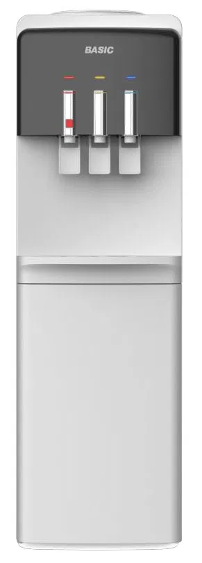 Basic Water Dispenser, 3 taps, 8 L., White, BWD-LWYR100