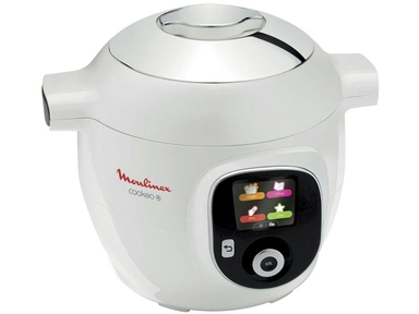 MOULINEX Cookeo + Connect Multicooker 1220 - 1450 Watts, 6 Liter, Black, CE851127