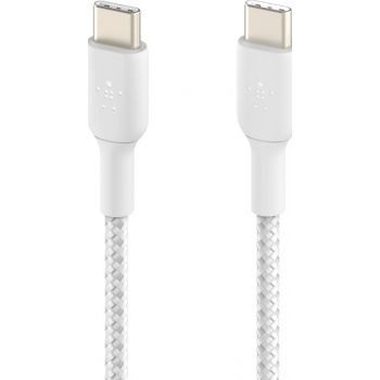 Belki C to C Cable Boost Charge Braided 1M-60W-White