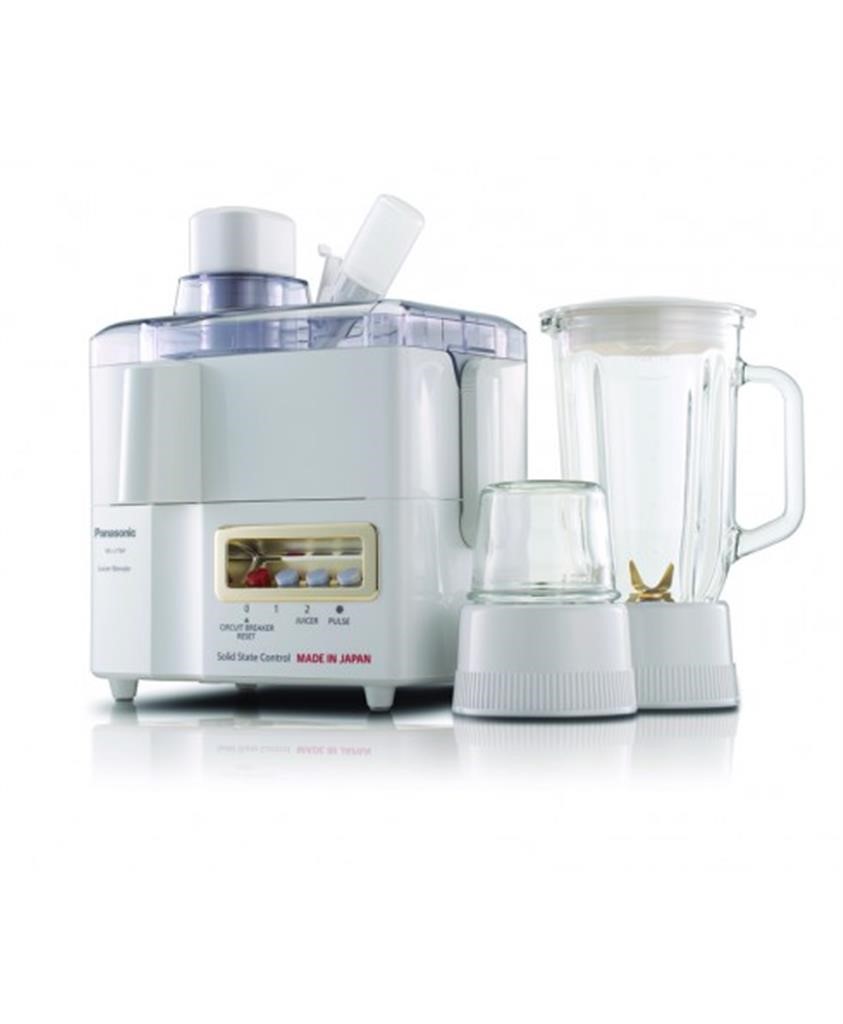 خلاط عصارة باناسونيك سرعتين 1 لتر زجاج  MJ-J176PWTZ