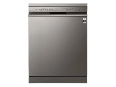 غسالة صحون LG سعة 14 قطعة 10 برامج فضى DFB425FP