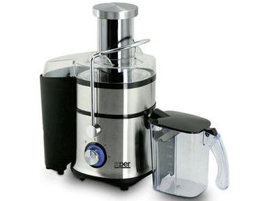 Xper Juicer 900 watts, two speeds, safety system, steel, XPJU-900S